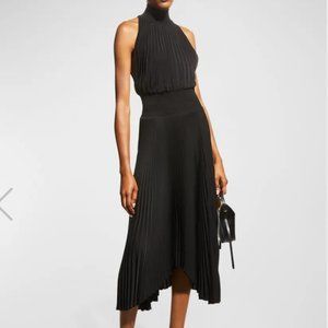A.L.C. RENZO PLEATED MIDI DRESS Size 2